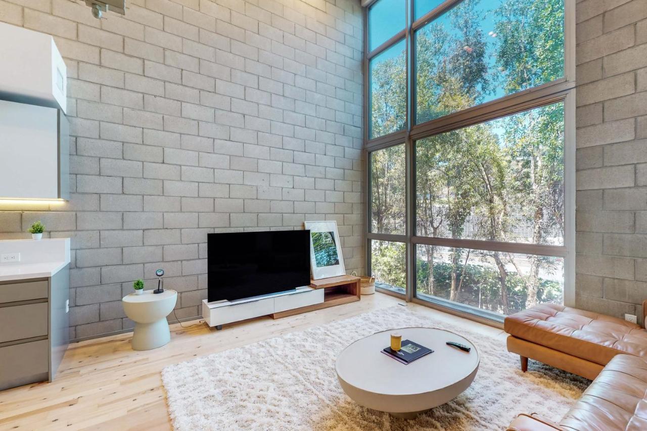 Modern Loft-Style Townhouse In Los Angeles Exterior foto